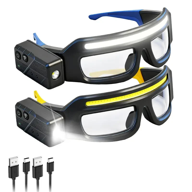 Rechargeable LED Glasses Headlamp